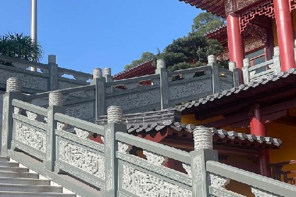 大连古建仿古石栏杆定制 款式二 现货供应